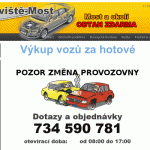 Autovrakoviště Most